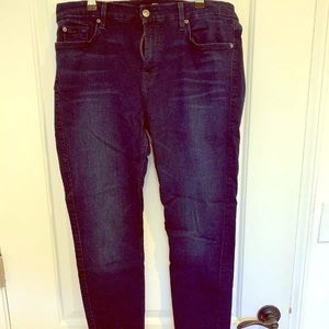 7 For All Mankind Skinny Jeans Size 32